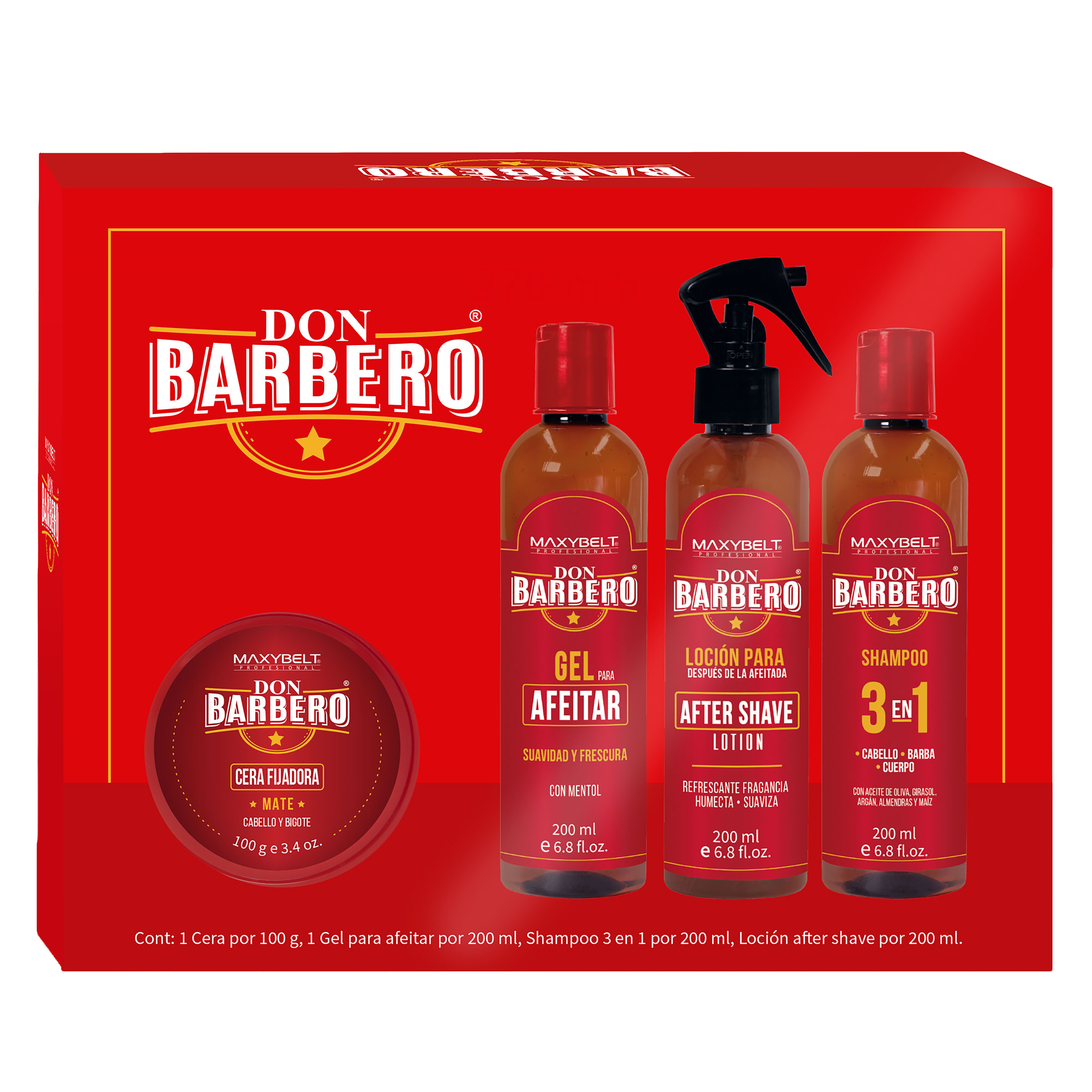Kit Don Barbero (Fijadora)