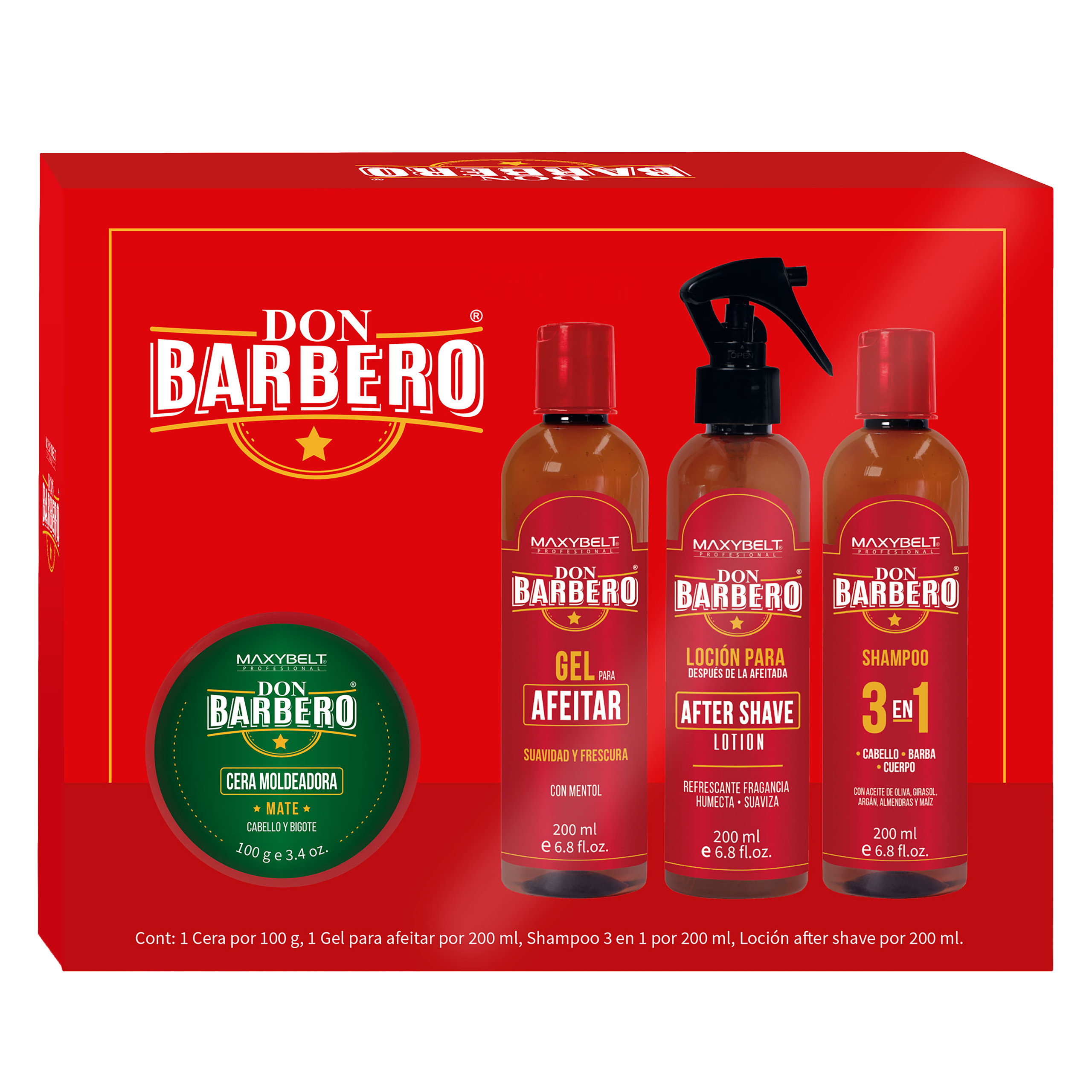 Kit Don Barbero (Moldeadora)