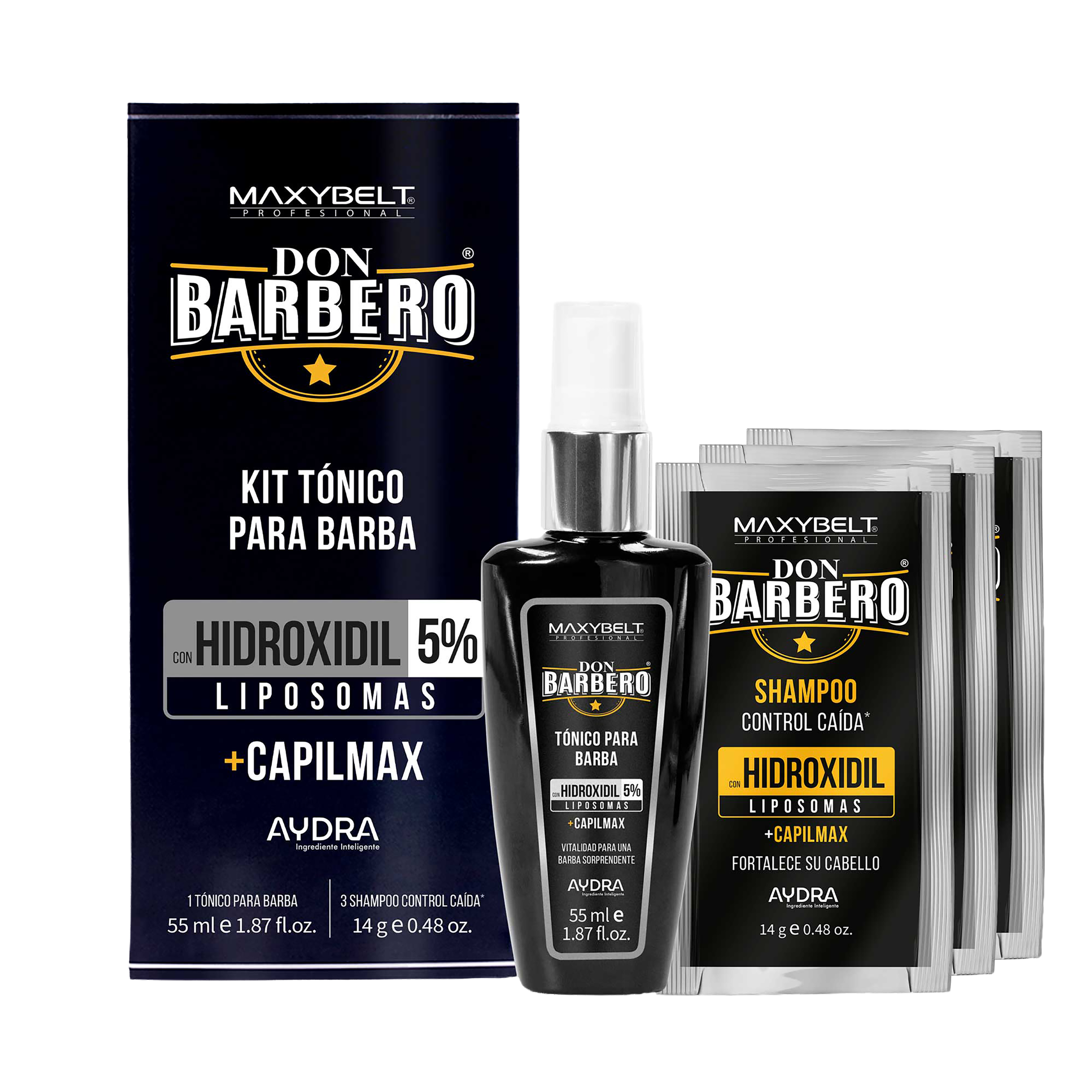 Tónico Para Barba Hidroxidil Liposomas